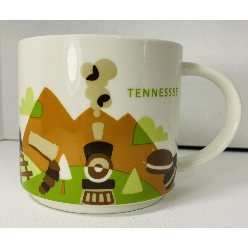 Starbucks Coffee Mug Tennessee You Are Here Collection YAH 2015 - Picture 10 of 11